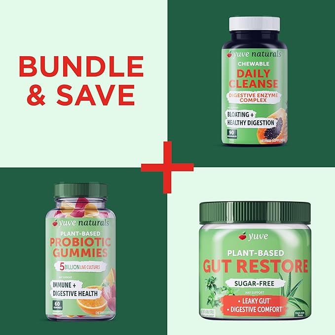 Yuve High Potency Bromelain 500mg 2400GDU Digestive Enzymes - Gut & Joint Health from Pineapple - Helps Digesting Proteins - Plant-Based, Non-GMO, 3rd Party Tested - 120 Capsules