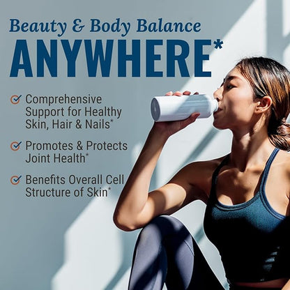 Live Conscious Beyond Collagen Peptides Powder Unflavored Packets - Hydrolyzed Collagen Powder - Hair Skin Nail & Joint Support - Multi Type Collagen Supplements for Women & Men