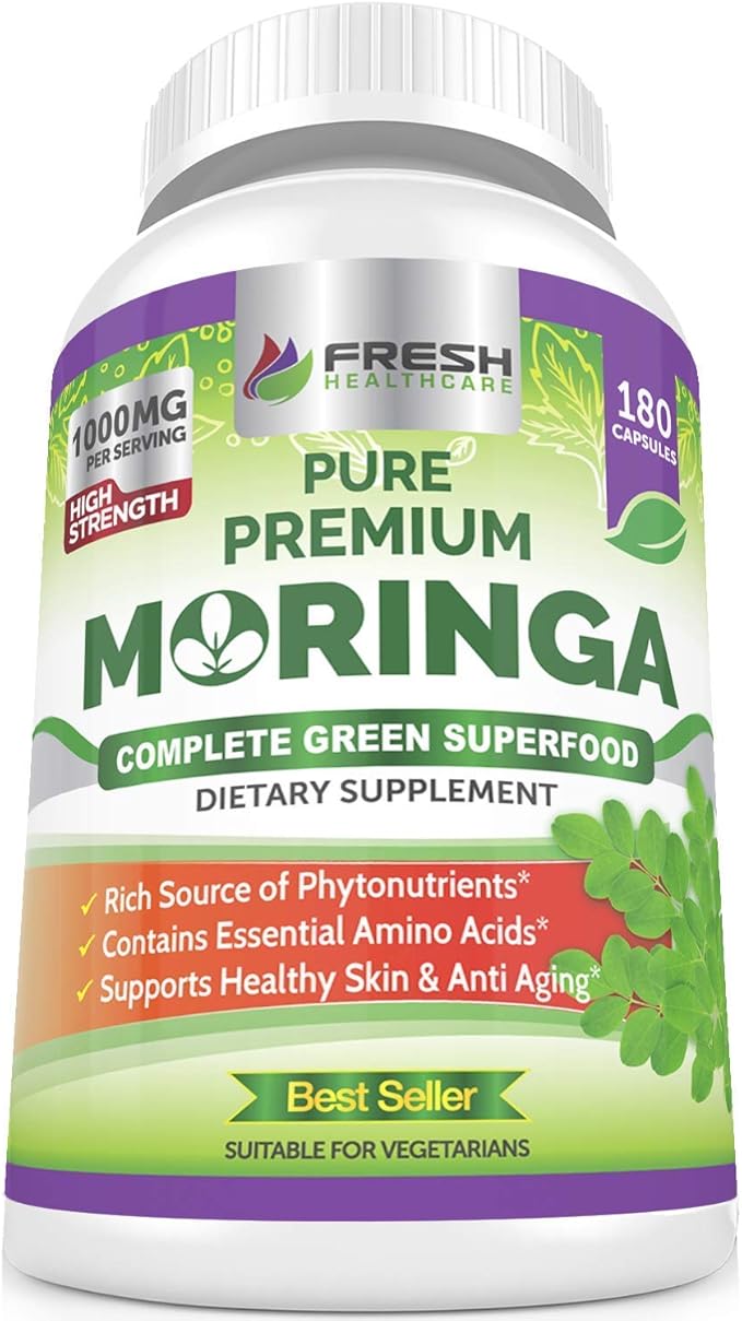 FRESH HEALTHCARE Moringa and Elderberry Gummies - Bundle