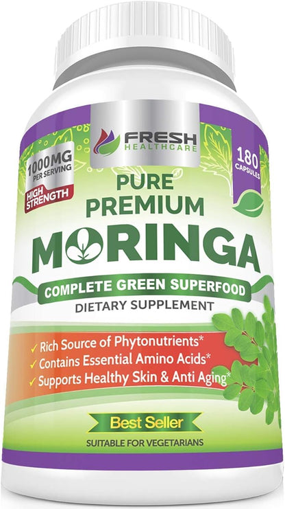 FRESH HEALTHCARE Moringa and Elderberry Gummies - Bundle