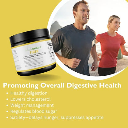 Barisentials Soluble Fiber Powder- Digestive Health Supplement and Gut Support- Easily Mixed- Gluten and Sugar Free- Bariatric Fibre- Unflavored- 135 Grams, 40 Servings