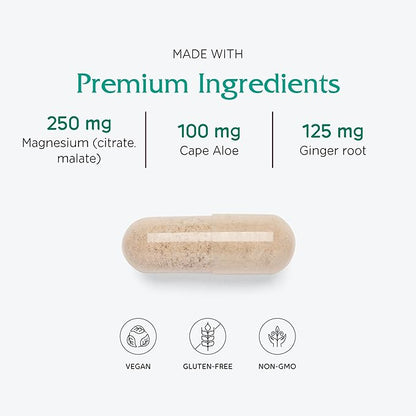 Vitanica LaxaBlend, Natural Laxative, Vegan, 60 Capsules