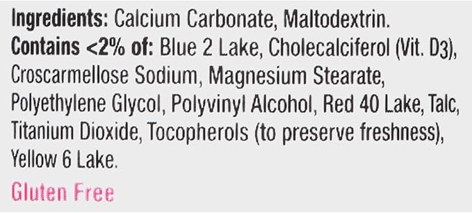 Caltrate 600 Plus D3 Calcium and Vitamin D Supplement Tablets, Bone Health Supplements for Adults - 60 Count (Pack of 2)