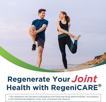Univera RegeniCARE, Glucosamine, Chondroitin, MSM, Univestin, Joint Health, Joint Support, Easy to Carry, Raspberry Flavor (30ct, 7g Individual Packets)