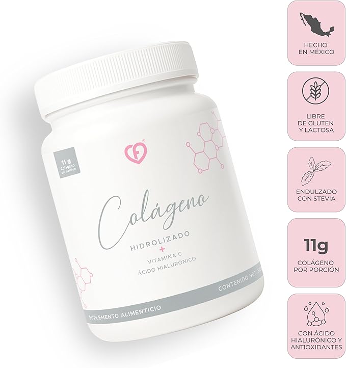 Caro FIT - Hydrolyzed Collagen Powder with Vitamin C and Hyaluronic Acid 500 g
