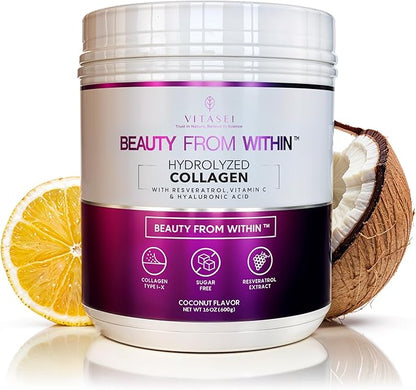 Cocolade Collagen - CocoLade Natural Collagen Drink Mix for Skin, Hair, Nails & Hydration - 16 oz