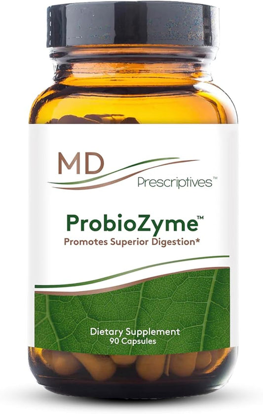 ProbioZyme - Vegetarian Digestive Enzymes - Supplement for Digestive & Gut Health - 90 Capsules
