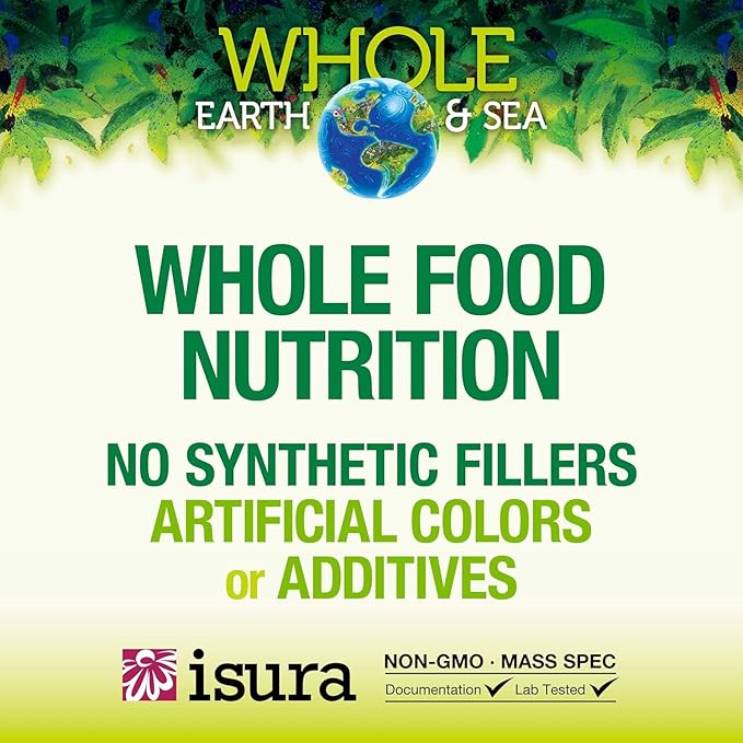 Natural Factors Whole Earth & Sea, Women's Prenatal Multivitamin and Mineral, Whole Food Supplement, Vegan, 60 Tablets