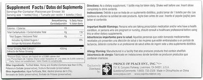 Prince Of Peace Red Panax Ginseng Extractum Ultra Strength, 0.34 fl. oz. Each – Brain Boosting Supplement – Red Panax Ginseng Shots – Support Energy, Mood, & Focus - 2 Pack - 20 Bottles