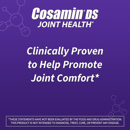 Nutramax Cosamin® DS Joint Health Supplement with Glucosamine & Chondroitin for Men’s & Women's Joint Health, 108 Capsules