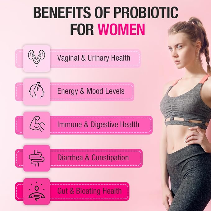 Vaginal Probiotics, 70 Billion CFU Probiotics for Women, 13-in-1 Womens Probiotic & Organic Prebiotics for Vaginal, Urinary, pH Balance, Immune, Gut & Digestive, Bloating Health - 2 Months Supply