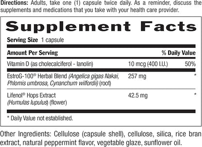 Country Life Menopause Rescue – Multi-Component Menopause Formula – Convenient Blister Packs – Plant Based - Provides Complete Care of Major Menopausal Symptoms– 60 Vegetarian Capsules