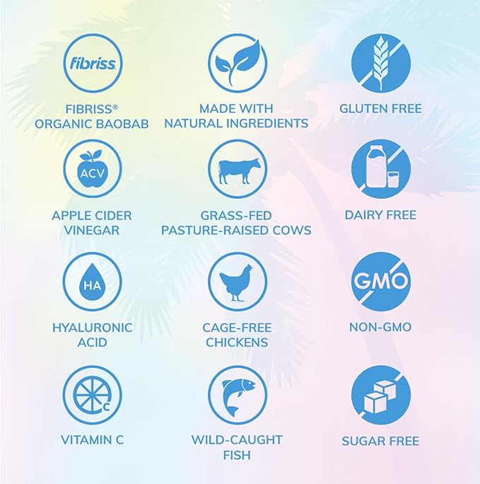 SkinnyFit - Super Youth, Unflavored (30 Servings) - Multi Collagen Peptides Powder - Probiotics, Fiber, Hyaluronic Acid - Collagen for Women - Non GMO, Gluten Free, Sugar Free - Beauty & Self Care