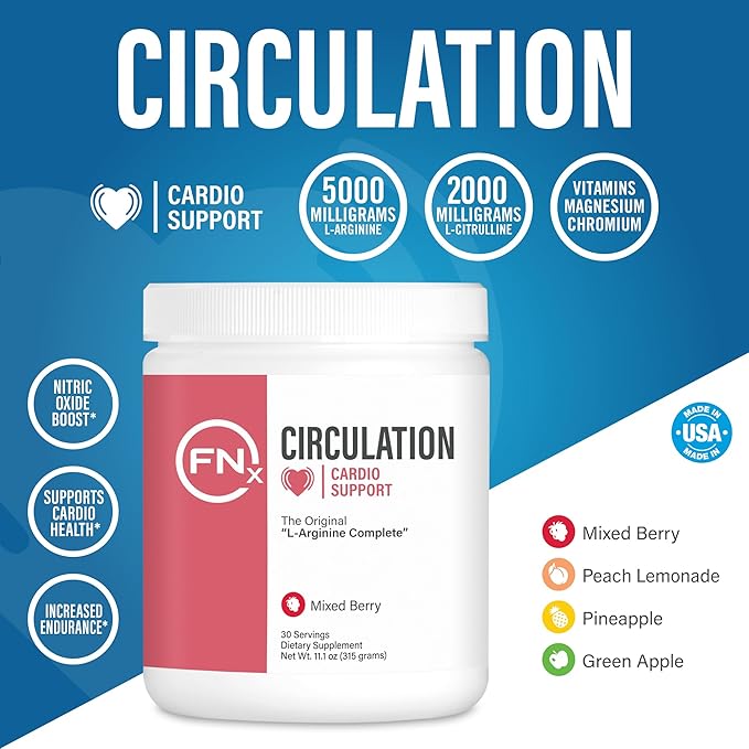 L-Arginine Complete, L Arginine Powder, 5000mg, Peach Lemonade