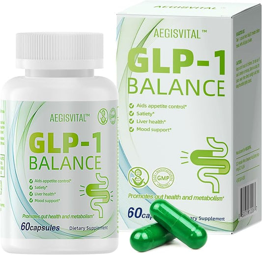GLP-1 Supplements with Akkermansia Probiotic for Digestion, GLP-Activate - GLP1 for Immune, GLP 1 Supplement, Gut Health, Energy & Metabolism Improvement, 60 Capsules