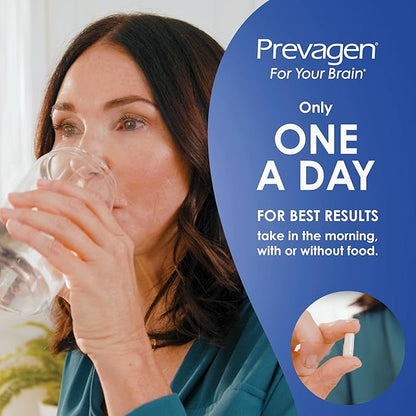 Prevagen Regular Strength 10mg, 60 Capsules |3 Pack| with Apoaequorin & Vitamin D with Attractive and Stackable Storage Box