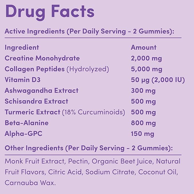 Menopause Supplements for Women | Menopause Gummy Vitamins | Relief for Hot Flashes, Night Sweats & Mood Swings | Helps Sleep Disruptions & Brain function | 60 Vegan Gummies