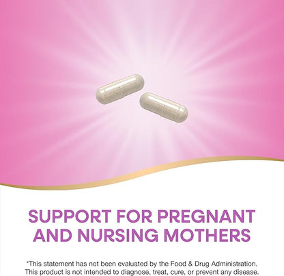 Nature's Way Prenatal Multivitamin, with folate for Healthy Brain and Spinal Development*, 180 Capsules