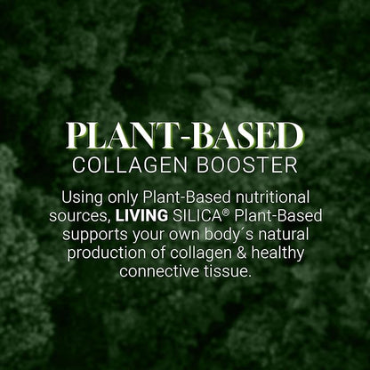 Living Silica Plant Based Collagen Booster | Vegan | Supports Healthy Collagen and Elastin Production for Joint & Bone Support, Glowing Skin, Strong Hair & Nails 500 ml | 16.9 Fl Oz