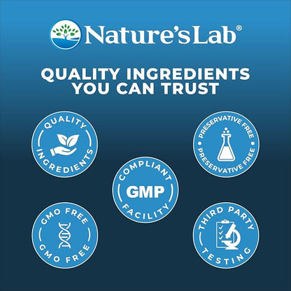 Nature’s Lab Zinc Picolinate 50mg - Highly Absorbable Zinc Supplement – 100 Capsules (3 Month Supply)