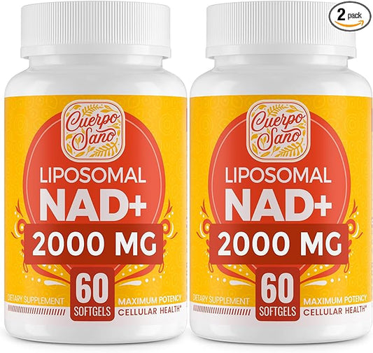 2000 MG NAD Supplement, Liposomal NAD+ with High Absorption, More Efficient Than Nicotinamide Riboside, Pure & Plus Boosting Supplement, Aging Defense, Metabolism & Cellular, 120 softgels