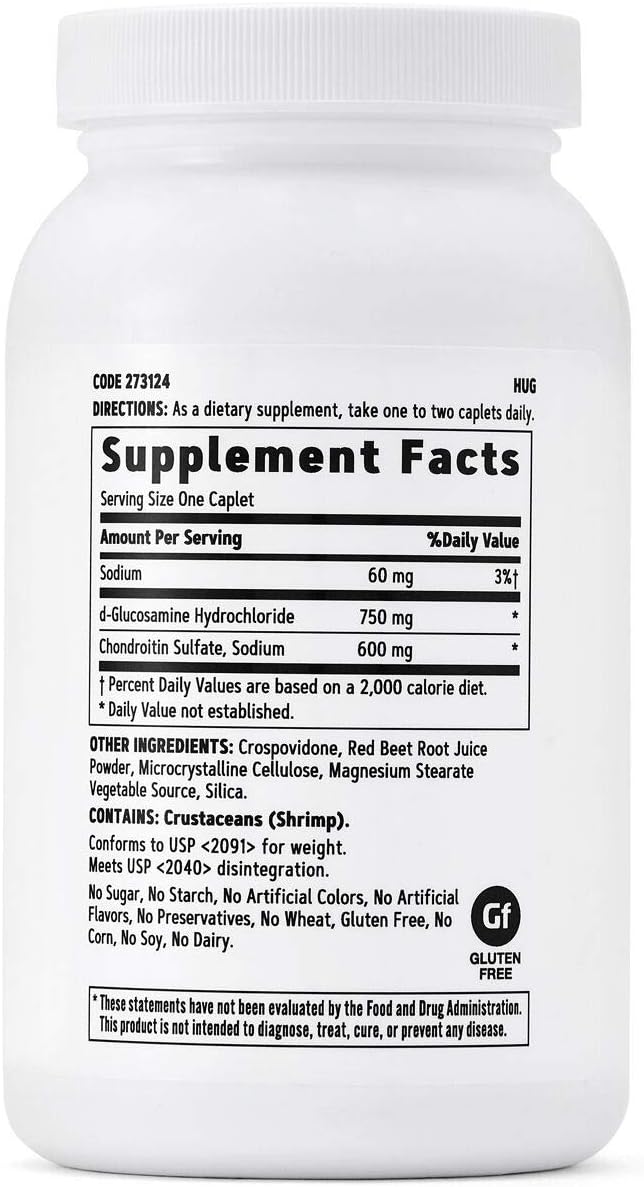 GNC Triple Strength Glucosamine Chondroitin 750mg/600mg, 120 Caplets, Supports Healthy Joint Function