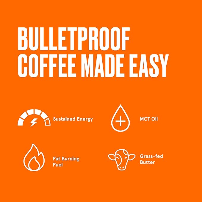 Bulletproof Unflavored Collagen Peptides Powder, 18g Protein, 17.6 Oz│Original Unflavored Creamer, 2g Net Carbs, 10g Healthy Fats from Powdered MCT Oil