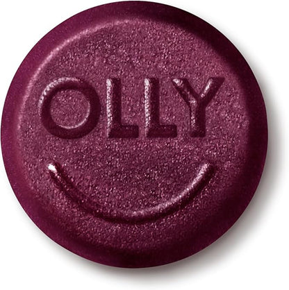 OLLY Sleep Gummy, 3 mg Melatonin, L-Theanine, Chamomile, and Lemon Balm Extracts, Blackberry Flavor, 30 Day Supply - 60 Count