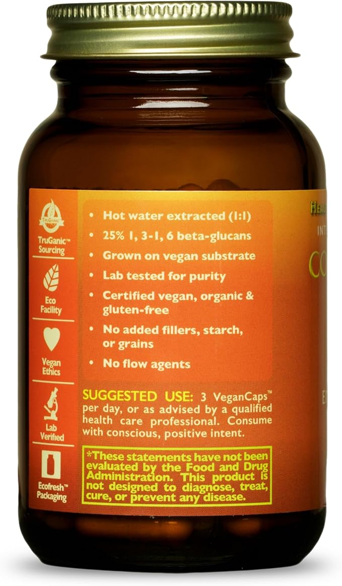 HealthForce SuperFoods Integrity Extracts Cordyceps – Capsules - 90 Vegan Capsules