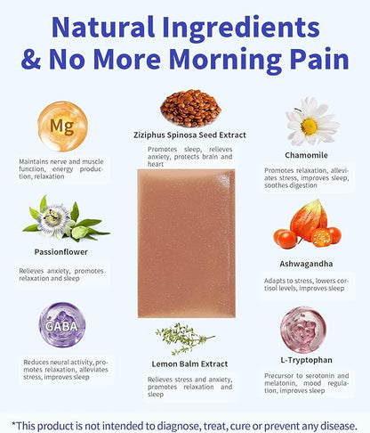 Melatonin Oral Sleep Strips 5 mg melatonin Fast-Melt Sleep Oral Strips Powerful Sleep Aid Supplement with L-Tryptophan|Vitamin B6|B5|GABA|Magnesium|11 Sleep Support Factors Blueberry Flavor