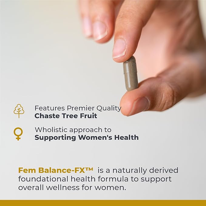 Fem Balance-FX, 60 Capsules, Vegan Product - Comprehensive Female Formula for Premier Female Health Support