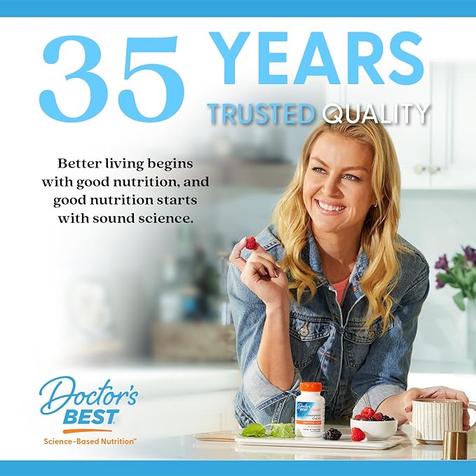 Doctor's Best Ultra Cordyceps Non-GMO, Vegan, Gluten Free, Soy Free, 60 Veggie Caps