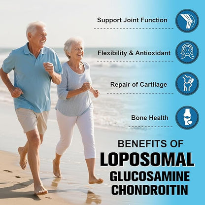 Glucosamine Chondroitin MSM Collagen, 3000MG HSA FSA Eligible Items Only List for Men & Woman, Hsa Store Eligible Items Supplement, Glucosamine Chondroitin Sulfate 120 Capsules Made in USA