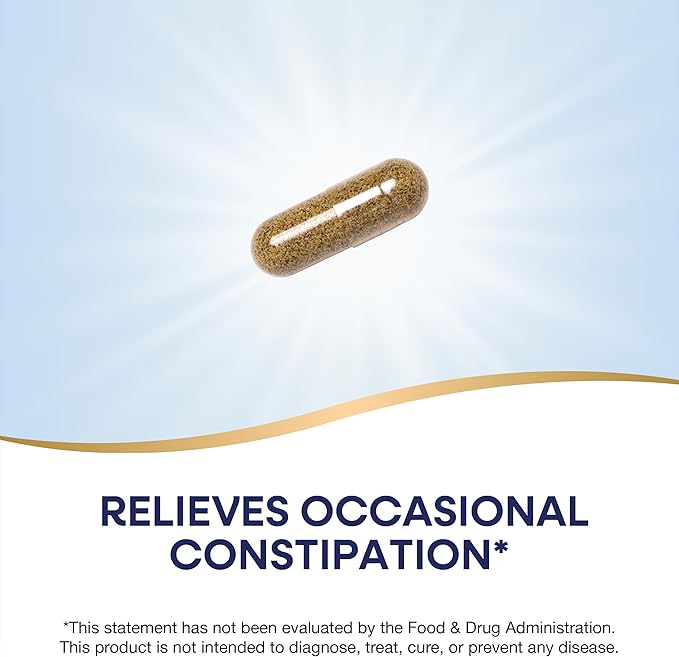 Nature's Way Aloelax, Premium Blend, with Fennel Seed, Relieves Occasional Constipation*, 340 mg, Gluten Free, Vegan, 100 Capsules