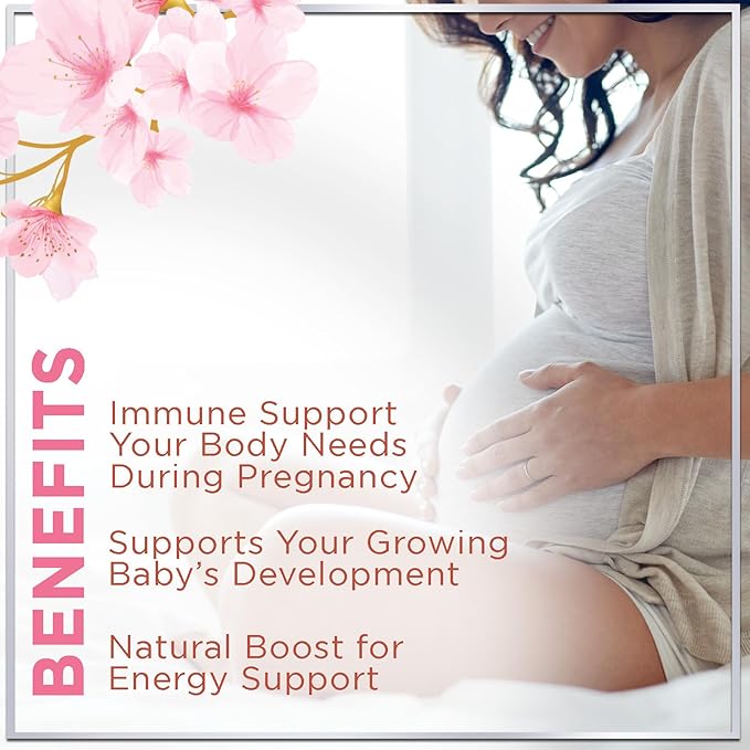 Women's Prenatal Multivitamin with Folic Acid + DHA, Essential Prenatal Vitamins with Folate, Omega 3, Vitamin D3, B6, B12 & Iron, Pregnancy Support Supplement for Mom and Baby - 60 Softgels