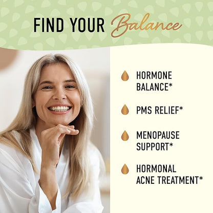 DIM Liquid Drops Supplement 100mg for Estrogen Balance for Women & Men | Hormone Balance, Menopause Supplements for Women, PMS Support & Antioxidant Support | Vegan, Non-GMO, Third-Party Tested