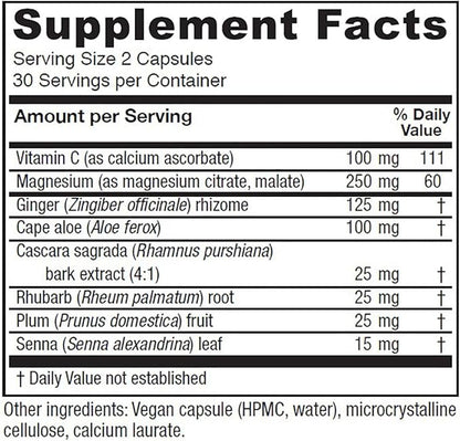 Vitanica LaxaBlend, Natural Laxative, Vegan, 60 Capsules