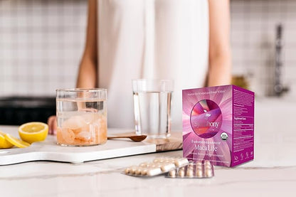 Femmenessence MacaLife – Clinically Proven for Perimenopause, Women’s Natural Hormone Balance Supplements, Relief of Hot Flashes, Night Sweats, Mood Swings, Dryness, 360 Maca Capsules, 180-Day Supply