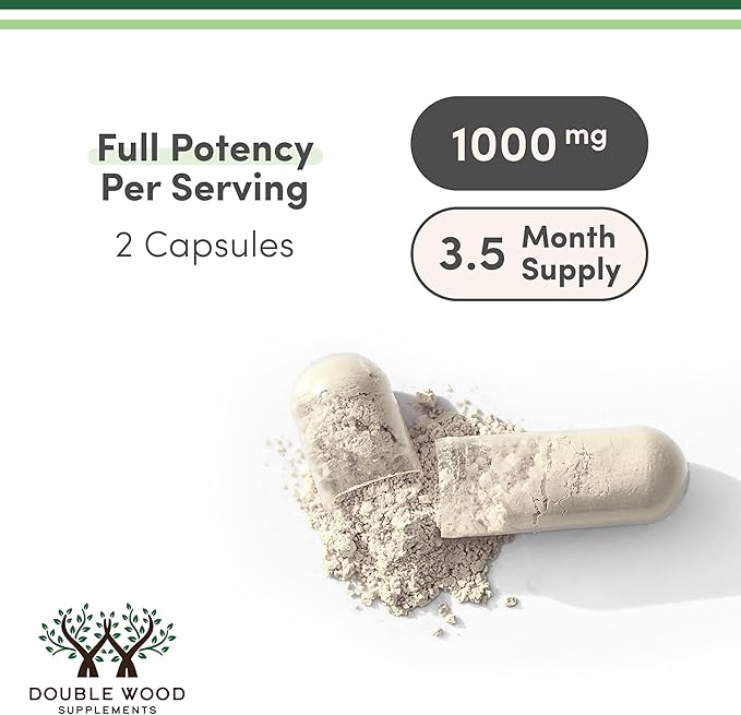 NAC Supplement N-Acetyl Cysteine (1,000mg Per Serving 500mg Per Cap, 210 Capsules) (Third Party Tested) with Odor Masking Technology to Boost Glutathione Levels by Double Wood