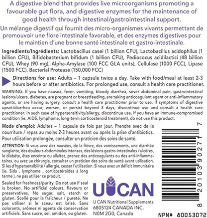 Silver Lining Pre & Probiotics + Digestive Enzymes | 50 Billion CFU/Active Cells | Digestive & Immune Function Support, Reduces Bloating | Shelf-Stable Formula | 360 Count (Pack of 3)