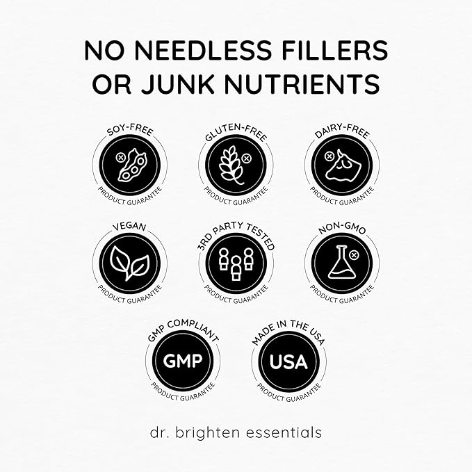 Dr. Brighten Balance - Hormone Balance for Women with Chasteberry and DIM - Targets Hormonal Acne, Period Issues, & PMS - Vegan, Non-GMO