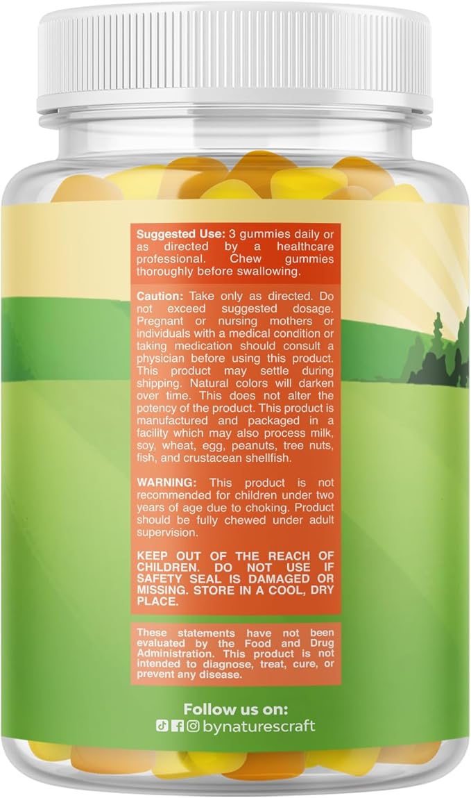 Kids DHA Omega 3 Gummies for Kids - Delicious Fish Free DHA Omega 3 Gummies with Vegetarian 6 9 for Vision Brain & Immunity - Non GMO Supplement Fish & Gluten Free 1 Month