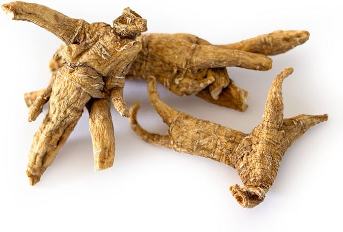 Dairyland American Ginseng Roots 西洋参 - 4 oz Pack of Wisconsin Ginseng Root - Authentic American Ginseng - Non-GMO, Gluten Free Whole Ginseng - Use This Herbal Supplement in Soup, Tea, Congee
