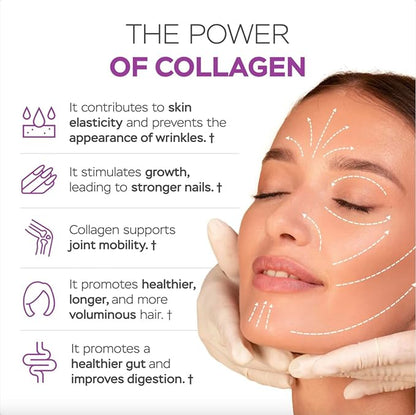 Cocolade Collagen - CocoLade Natural Collagen Drink Mix for Skin, Hair, Nails & Hydration - 21 Ounces