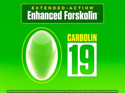 Biotest Carbolin 19 - Advanced Forskolin Carbonate for Fat Loss & Metabolic Performance - 60 Softgels (30-Day Supply)