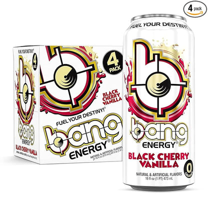 VPX Bang - Black Cherry Vanilla - 16fl.oz. (Pack of 4)