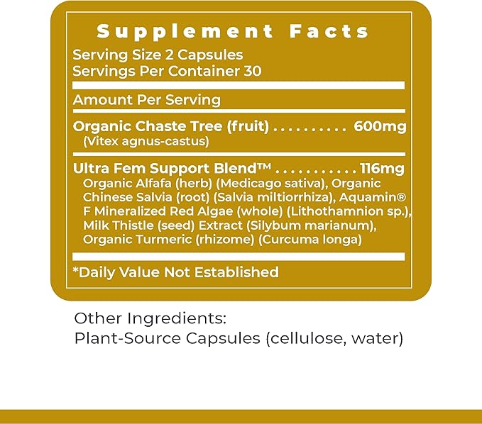 Fem Balance-FX, 60 Capsules, Vegan Product - Comprehensive Female Formula for Premier Female Health Support