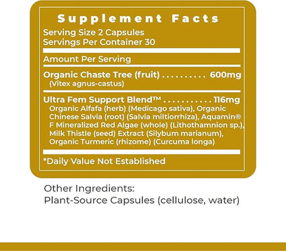 Fem Balance-FX, 60 Capsules, Vegan Product - Comprehensive Female Formula for Premier Female Health Support