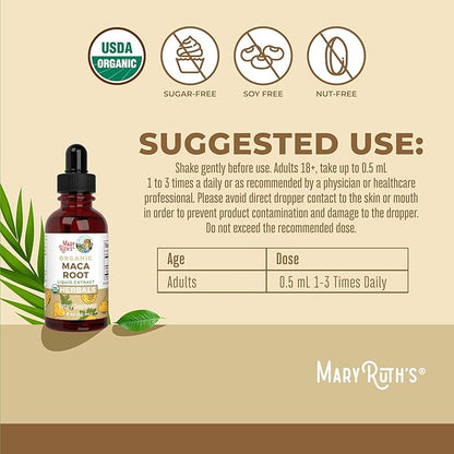MaryRuth Organics Maca Root, 1 FZ