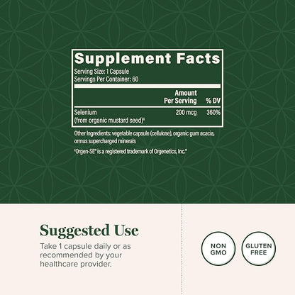 Global Healing Selenium and Biotin Supplement Kit - Antioxidants for Thyroid Support, Skin Support, Stronger Nails and Hair